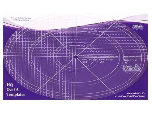 Handi Quilter Ruler Set - HQ Oval A
