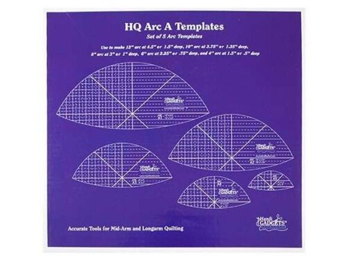 Handi Quilter Ruler Set - HQ Arc A