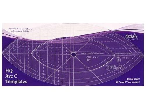 Handi Quilter Ruler Set - HQ Arc C
