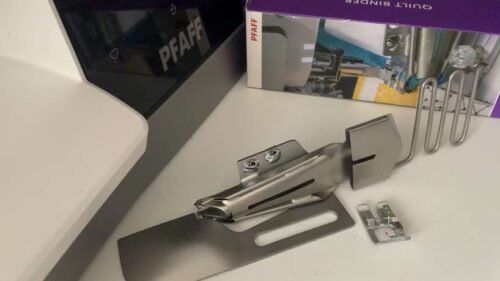 Pfaff - Pied pose biais avec râtelier